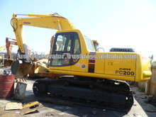 Used KOMATSU Excavator PC220-6 for sale / good engine CAT excavators 330B/ 320C/325D/ 330BL for sale