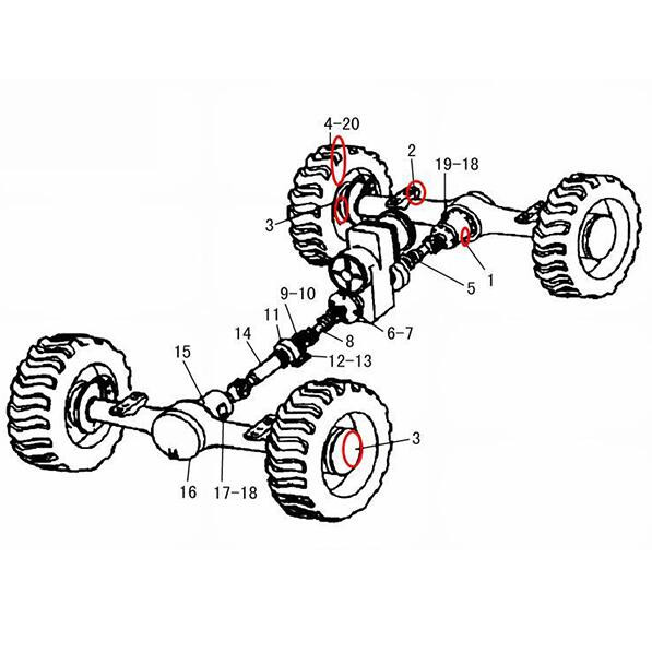 KOMATSU WIRING HARNESS 423-06-55213