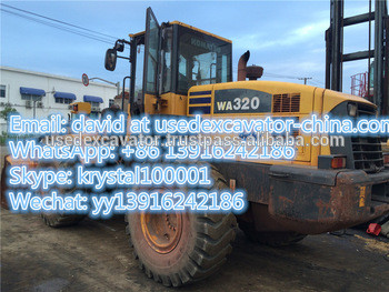 used Hot sale good engine WA320-5 Wheel Loader, also qulity guaranteed WA380-3 for sale