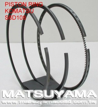 6221-31-2200, Piston Ring for Komatsu S6D108/SA6D108/SAA6D108