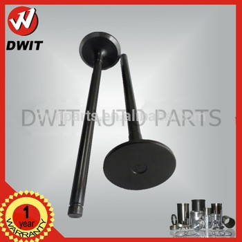 motorcycle engine valve fit for S6D155A-1 intake valve & exhaust valve