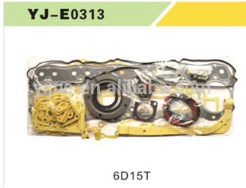 6D15T Excavator Gasket Kit hydraulic Engine assembly OEM