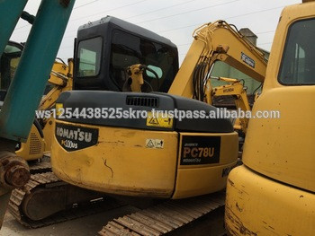 Japan made used komatsu small excavator pc78u