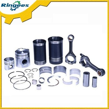 china wholesale Excavator engine parts 6D14 liner/piston/piston pin /con rod bearing for Kato HD400SE engine 6D14