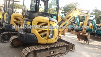 Good condition, KOMATSU PC35MR-2 used excavator Japan's original for sale