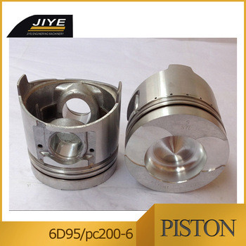 PC200-6 6D95 6207-31-2141 Engine Piston for Excavator