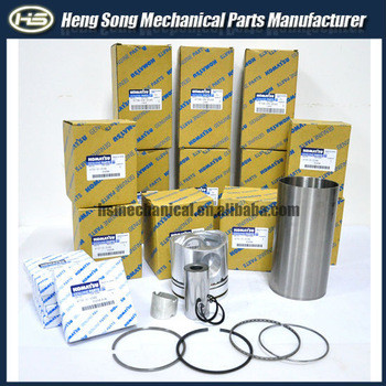 KOMATSU 6D102 diesel engine cylinder piston liner kit