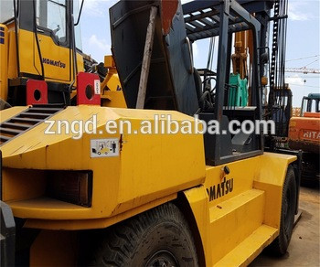 Original Japan made used komat FD200 forklift in Shanghai Used komat FD200 FD250 FD300 FD400 lifter