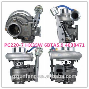 Original brand New PC220-7 HX35W Turbo 4038471 6738818192 turbocharger for Komatsu PC270 Excavator Engine SAA6D102E-2