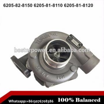 Turbocharger 465636-5216S 465636 PC100 Turbo for Komatsu Earth Moving S4D95L Engine