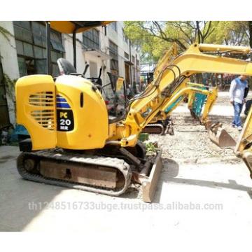 used komatsu mini excavator /japanese komatsu 2 ton excavator