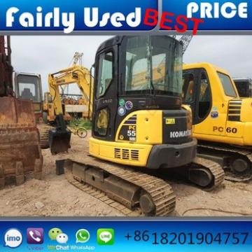 Used PC55MR-2 mini excavator for sale