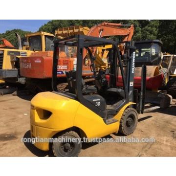 International Certificated Komatsu Used Forklift 3 ton FD30 at low price, All Series Komatsu Forklift for hot sale