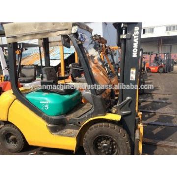 hot sale in china japan produced used 2.5t diesel forklift truck