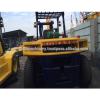 Secondhand japan FD100 komatsu forklift/ used forklift komatsu 10t forklift