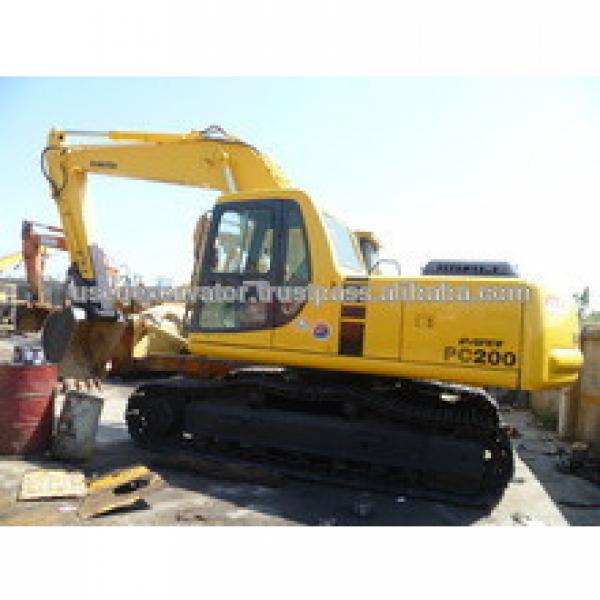 Used KOMATSU Excavator PC220-6 for sale / good engine CAT excavators 330B/ 320C/325D/ 330BL for sale #1 image