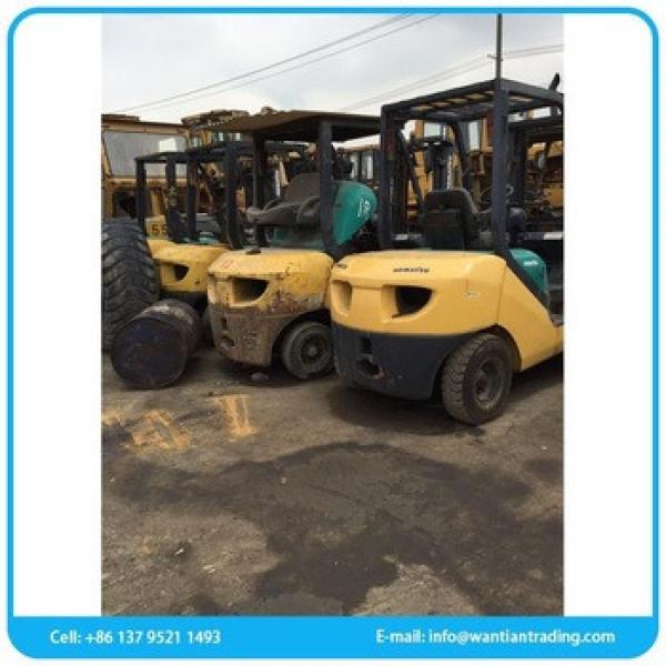 Made in China new big diesel used forklift #1 image