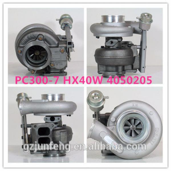 Genuine New PC300-7 HX40W Turbo 4050205 4033436 turbocharger for Komatsu Excavator SAA6D114E2 Cummins DCEC engine #1 image