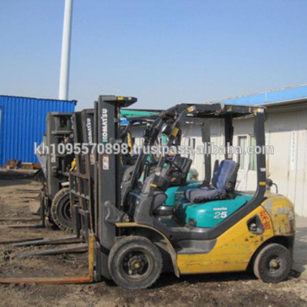 Used Komatsu FB25 Forklift,Komatsu 2.5ton forklift #1 image