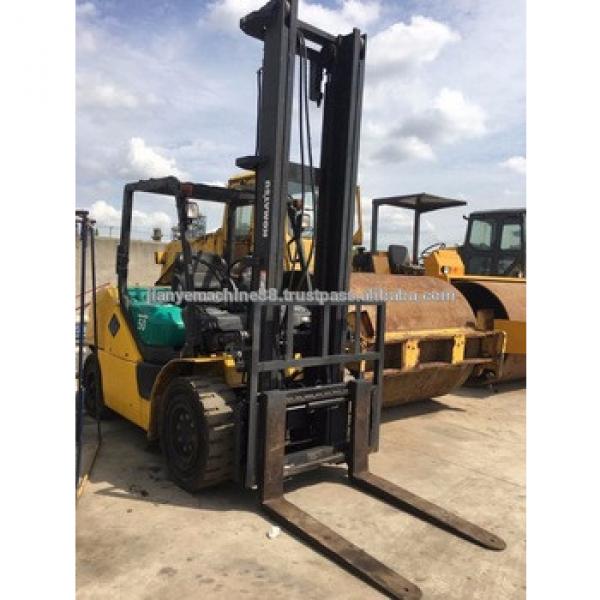 used 5 ton 5t Komatsu diesel forklift truck for sale #1 image