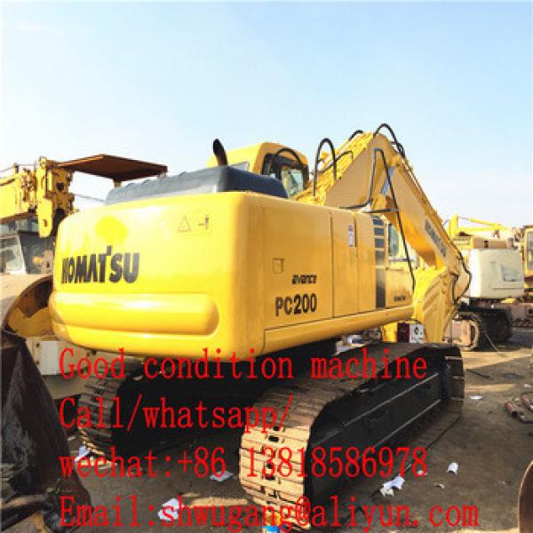 Used Komatsu PC200-6 Excavator, Used Komatsu Excavator PC200-6 PC220-6 heavy duty machines #1 image