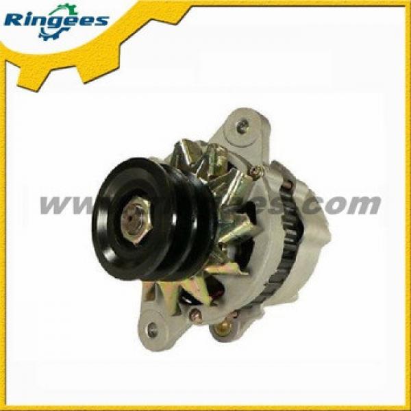 Excavator alternator for Kobelco SK200 SK200LS mitsubishi engine 6D31 #1 image