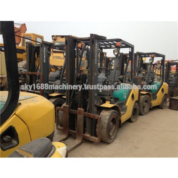 cheap used komatsu 3t forklift/ japanese diesel forklift / from 1.5ton to 30ton diesel forklifts #1 image